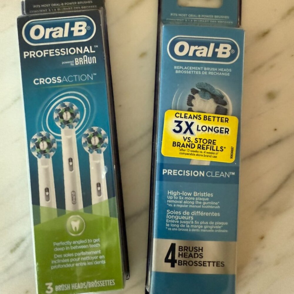 NIB Oral-B Replacement Brush Heads